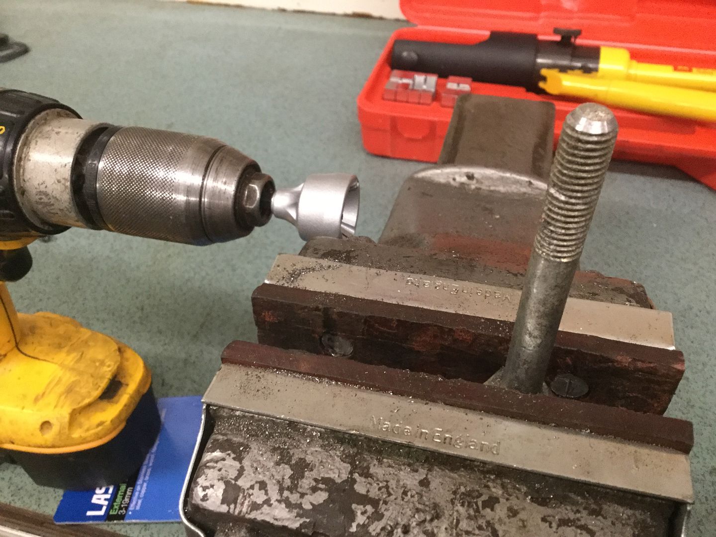 Stud/bolt deburr or chamfer tool. Page 2 MIG Welding Forum